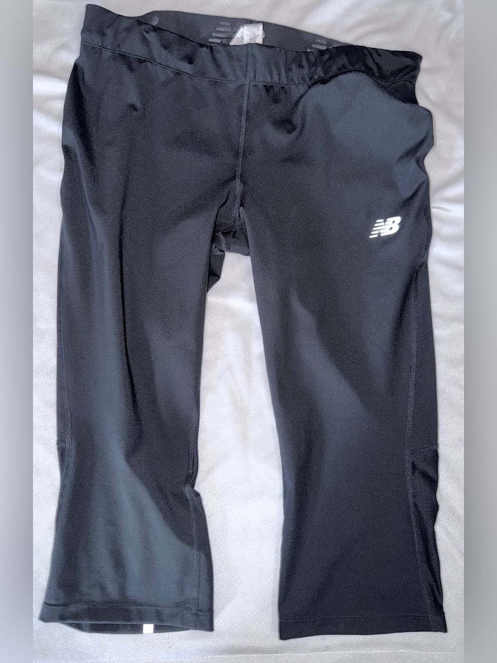 New Balance Black Capri Athletic Leggings